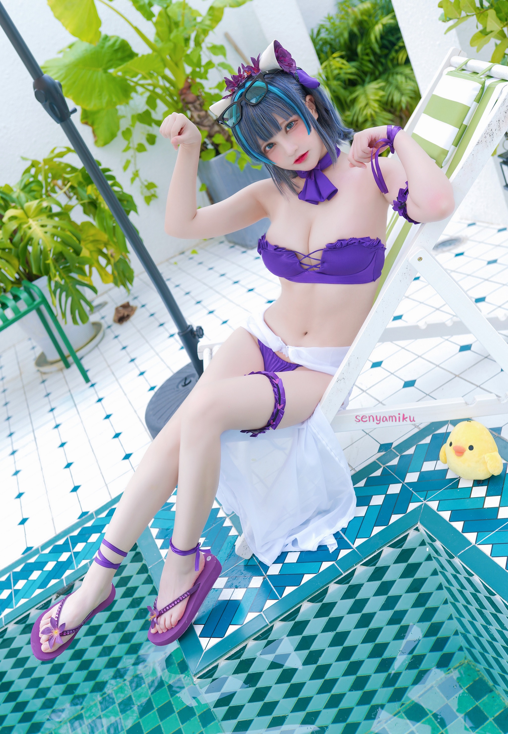 图片[1]-千夜未来 – NO.005 （Senya Miku） 柴郡电子 [32P]-XikXak